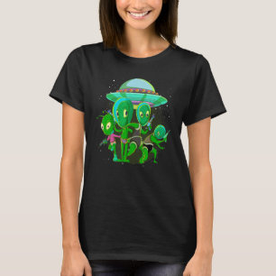 Alien Glauver Extraterrestrial Ufo Sci Fi Niedlich T-Shirt