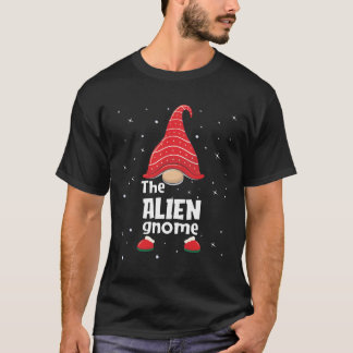 Alien Gnome Family - Weihnachtslustige T-Shirt