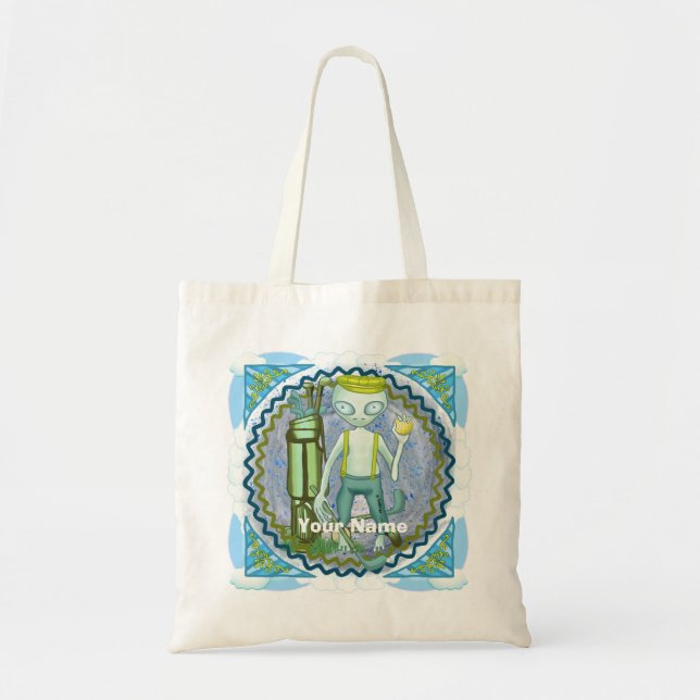 Alien Golf-Tasche Tragetasche (Vorne)