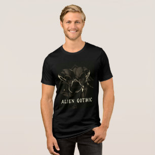 Alien Gothic - Retro trifft künstlerisches Drama Tri-Blend Shirt