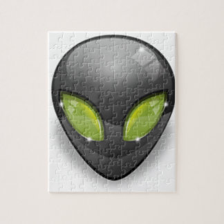 Alien graues Design#2 Puzzle