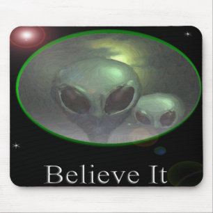Alien-Graus-Mauspad Mousepad