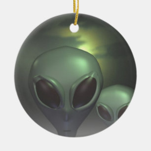 Alien grays keramik ornament