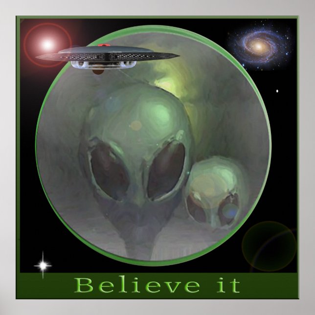 Alien Grays Poster (Vorne)