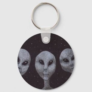 Alien Grays Schlüsselanhänger