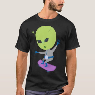 Alien Green glaubt Gebiet 51 Sturmgebiet 51 Flyin T-Shirt
