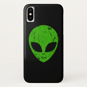 Alien Green Head ufo Science Fiction Extraterrestl Case-Mate iPhone Hülle