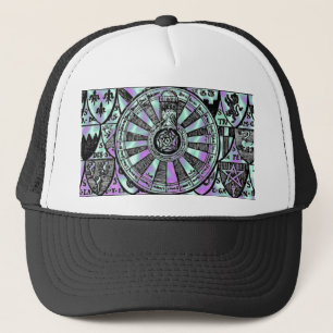 Alien Green, King Arthur-Knights-Table Hat Truckerkappe
