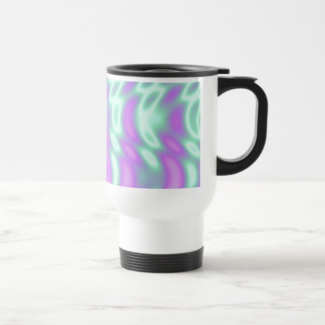 Alien Green Travel Mug Reisebecher (Rechts)