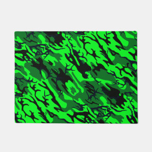 Alien Grüne Camouflage Fußmatte