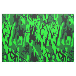 Alien-grüne Camouflage Stoff
