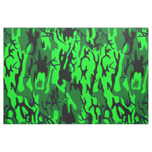 Alien-grüne Camouflage Stoff
