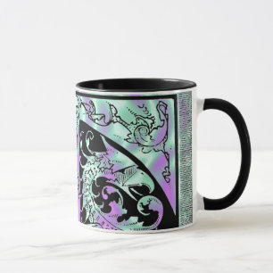Alien Grüner Drachenbecher Tasse