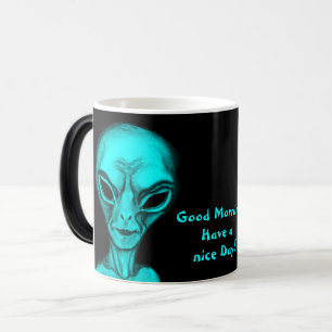 Alien, Guten Morgen Verwandlungstasse