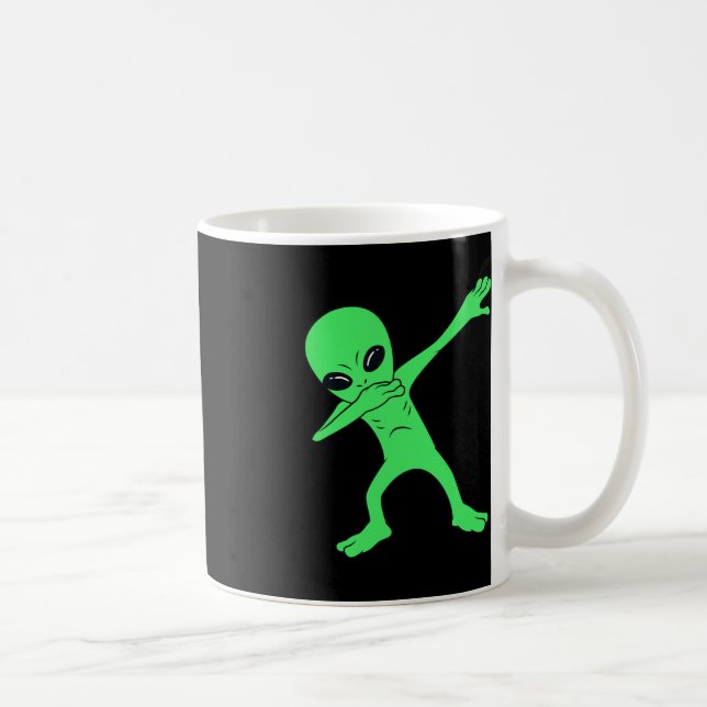 Alien Halloween Fun Dab Boys Kids Girl Kaffeetasse (Rechts)