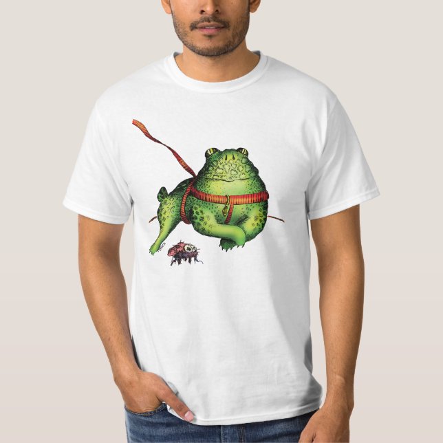 Alien-Haustier - Frogdog T-Shirt (Vorderseite)