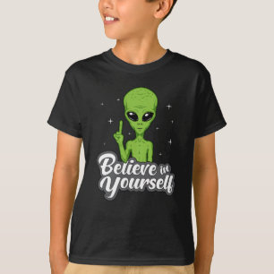 Alien Head Area 51 Ufo Außerirdischen Space Funny T-Shirt