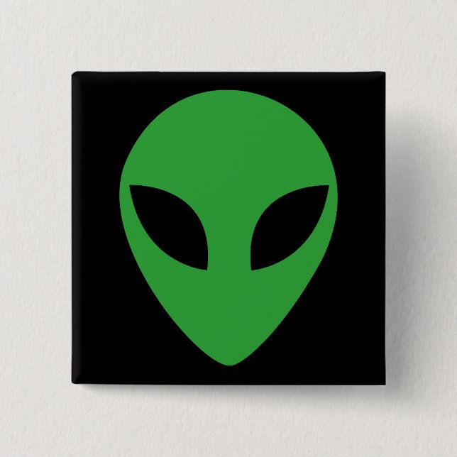 Alien Head Button (Vorderseite)