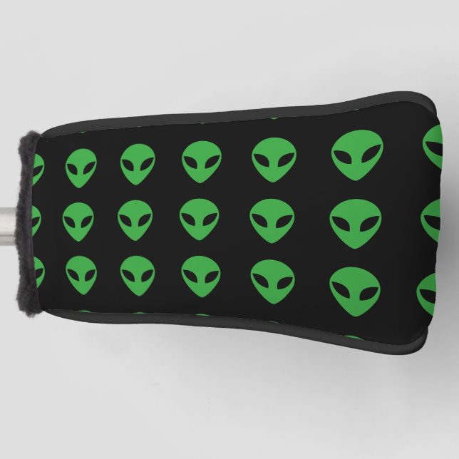 Alien Head Cover Golf Headcover (Vorderseite)