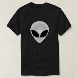 Alien Head Dark T - Shirt
