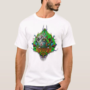 Alien Head - grün T-Shirt