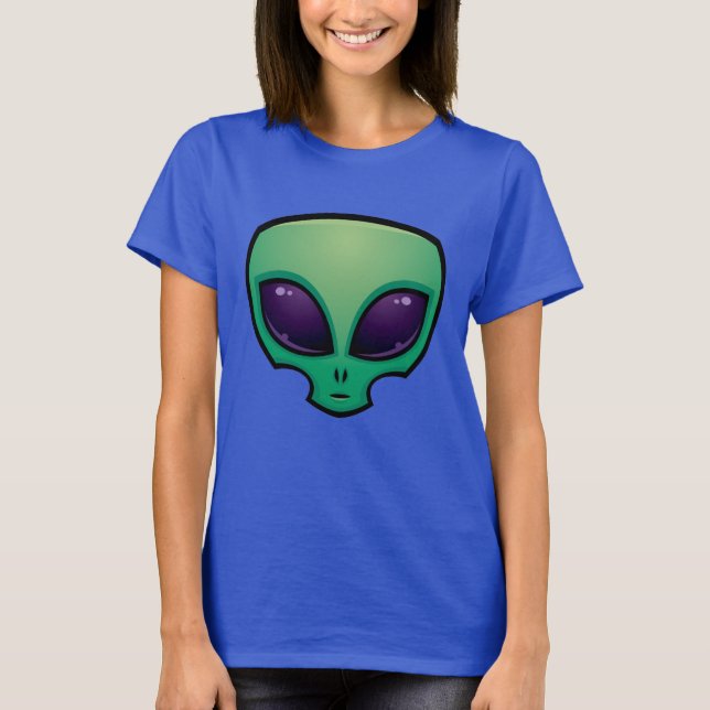 Alien Head Icon T-Shirt (Vorderseite)
