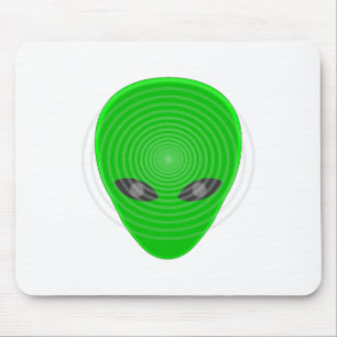 Alien Head Mind Kontrolle Mousepad