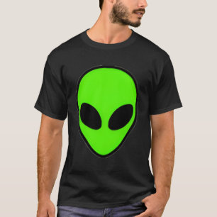 Alien Head Pocket Patch Area 51 T-Shirt