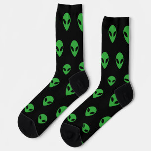 Alien Head Socken