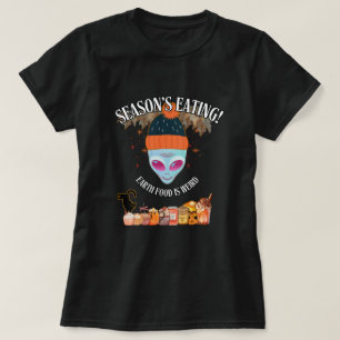 👽 Alien Herbst-Fest T-Shirt