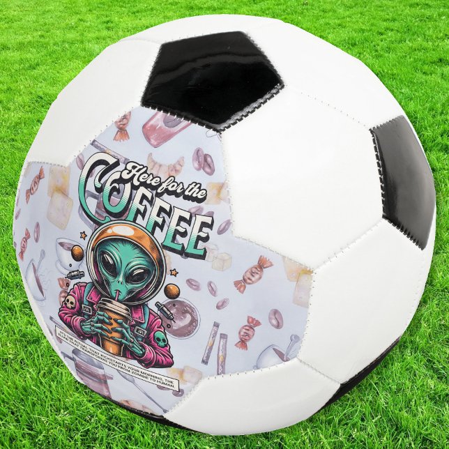 Alien hier für den Kaffee Fußball (Von Creator hochgeladen)