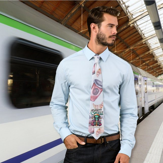 Alien hier für den Kaffee Krawatte (Von Creator hochgeladen)