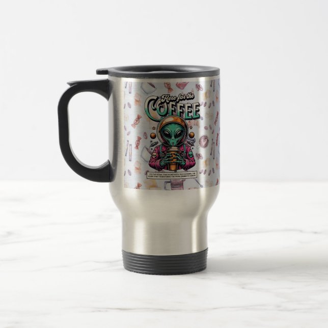 Alien hier für den Kaffee Reisebecher (Links)