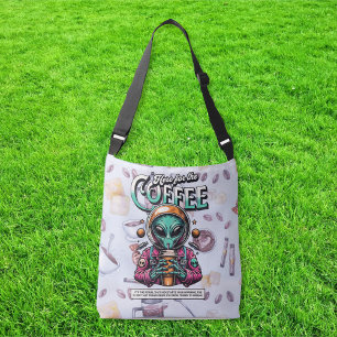 Alien hier für den Kaffee Tragetaschen Mit Langen Trägern