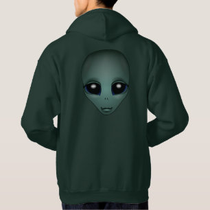 Alien Hoodie Jacket Men's Niedliche Alien Hoodie