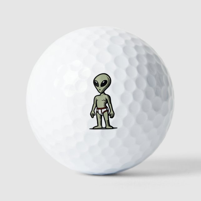 Alien-Hose Golfball (Vorderseite)