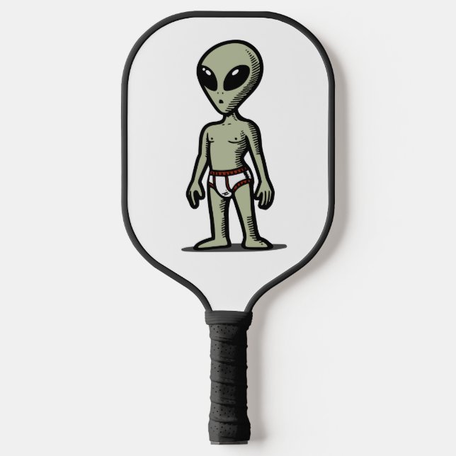 Alien-Hose Pickleball Schläger (Vorderseite)