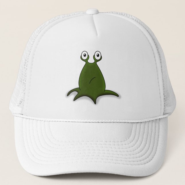 Alien-Hut Truckerkappe (Vorderseite)