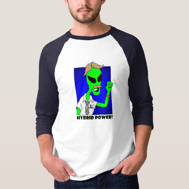 ALIEN-HYBRIDPower! T-Shirt (Vorderseite)
