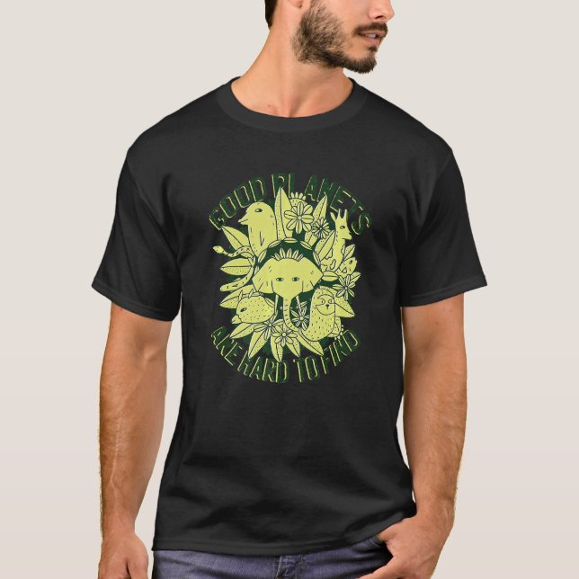 Alien I braucht Raum T-Shirt (Vorderseite)
