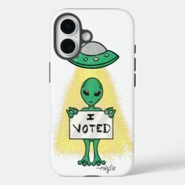 Alien - Ich habe gewählt iPhone 16 Hülle
