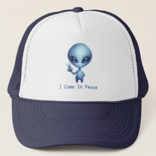 Alien - ich komme in Frieden Truckerkappe