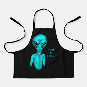 Alien, ich will glauben schürze