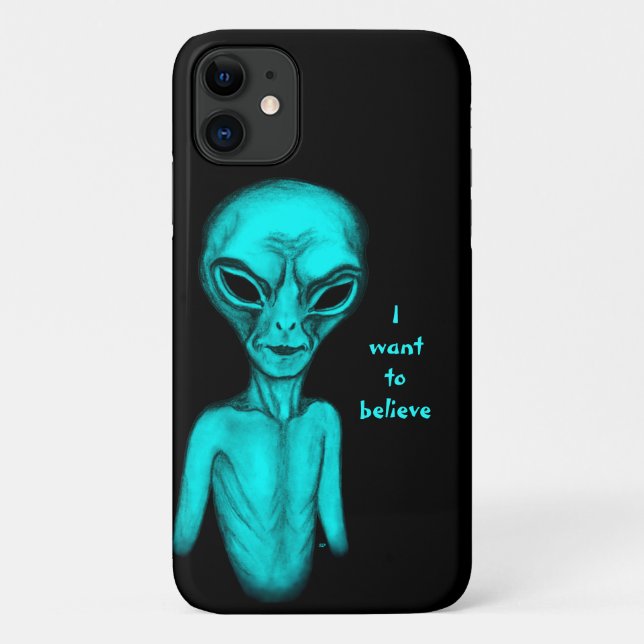 Alien, ich wollte zu glauben Case-Mate iPhone hülle (Rückseite)