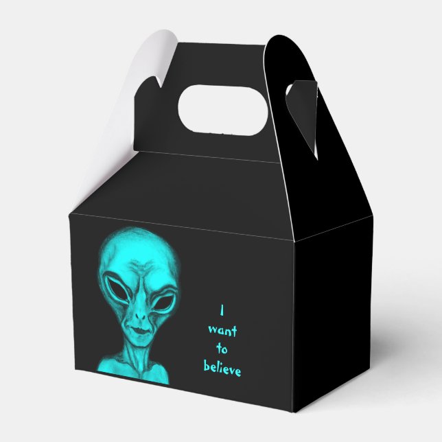 Alien, ich wollte zu glauben geschenkschachtel (Vorderseite)