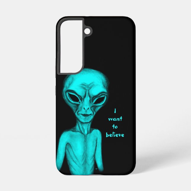 Alien, ich wollte zu glauben samsung galaxy hülle (Rückseite)