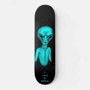 Alien, ich wollte zu glauben skateboard