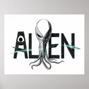 Alien im Weltraum Poster