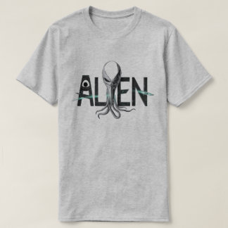 Alien im Weltraum T-Shirt