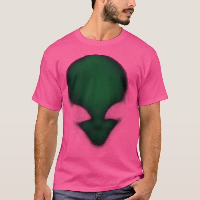 Alien in der Nacht T-Shirt (Vorderseite)
